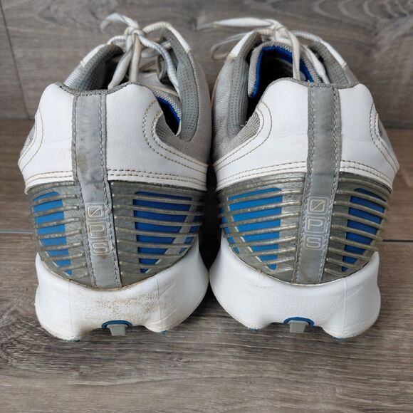 FootJoy FJ HyperFlex Golf Shoe Men 13 Gray Waterproof Lace Up Soft Spikes 51022 - Picture 5 of 9